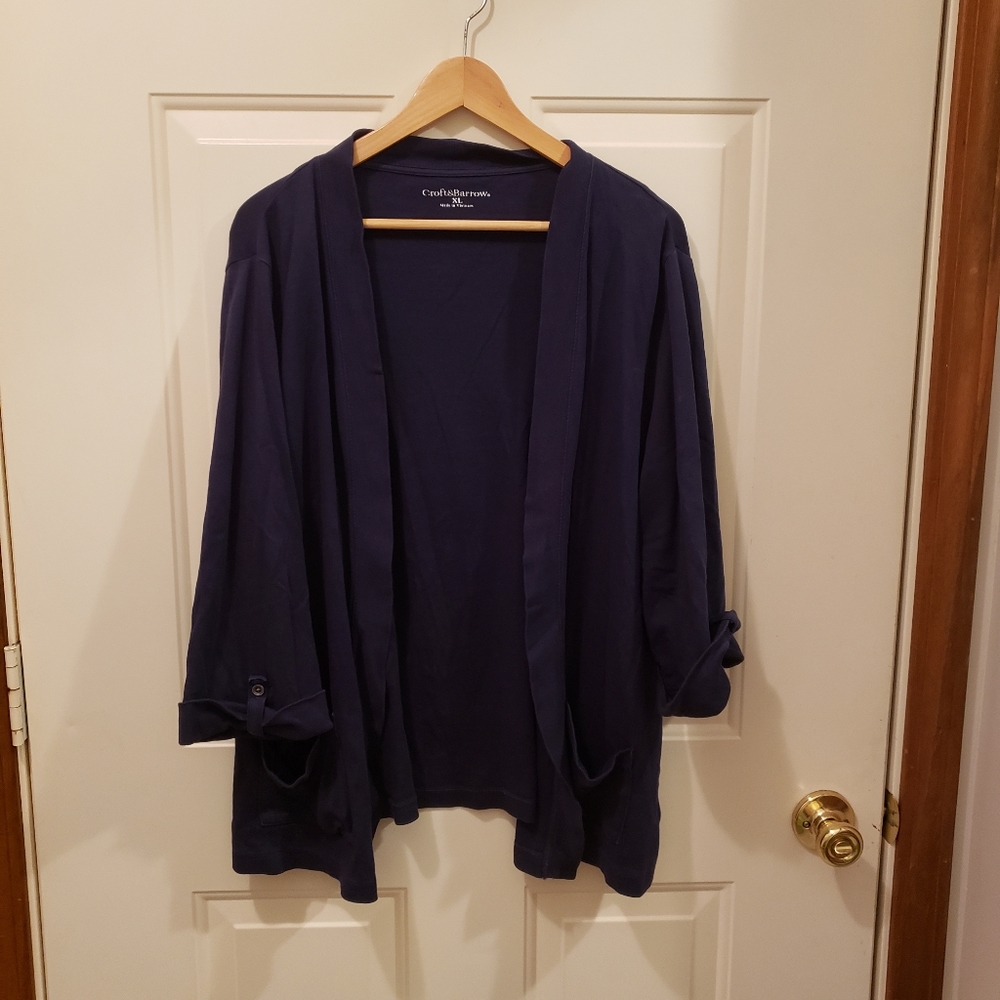 Croft and Barrow Cotton Cardigan